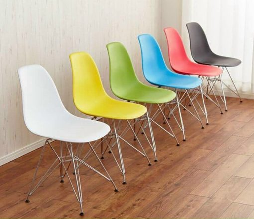 Ghế Eames Chân Sắt Cao Cấp 57