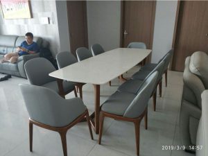Bộ bàn ăn 8 ghế