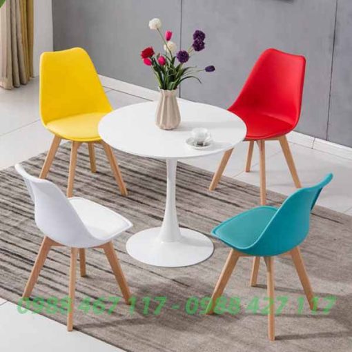 Bộ Bàn Tulip 4 Ghế Eames