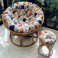 Ghế Papasan Thư Giãn 100% Song Mây Tự Nhiên PM165