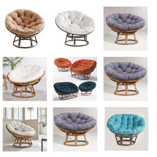 Ghế Papasan Thư Giãn 100% Song Mây Tự Nhiên PM165